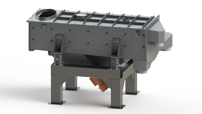Инерционный грохот тяжелого типа ТТС-SHI-2-600